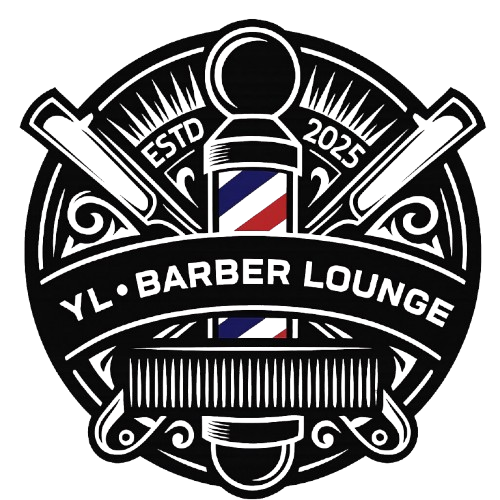 YL BARBER LOUNGE logo
